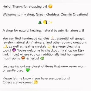 Green Goddess 🌿🍄‍🟫 Cosmic Creations 🌖✨